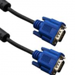 na obrázku jsou 2 koncovky VGA kabelu